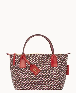 Dooney & Bourke Ready For the Getaway|Printed Fabric<Roberta Pieri Tatami Classic Mini Robertina Tote Ruby