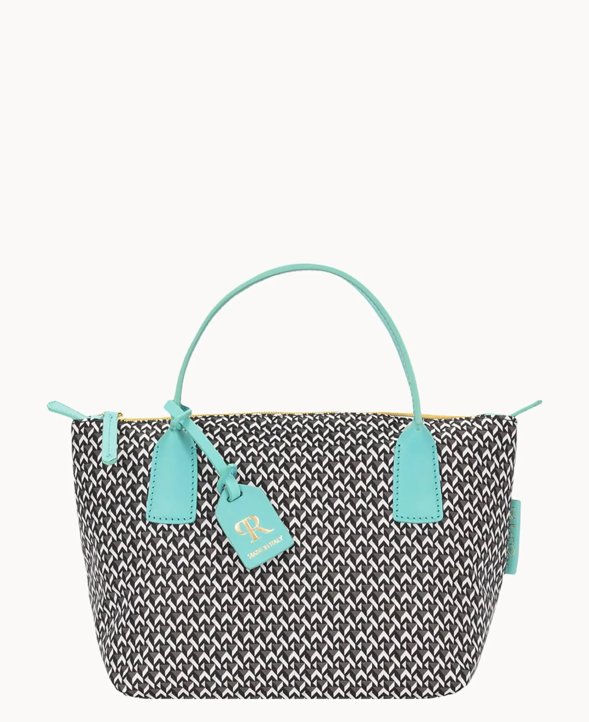 Dooney & Bourke Ready For the Getaway|Printed Fabric<Roberta Pieri Tatami Fun Mini Robertina Tote Aqua