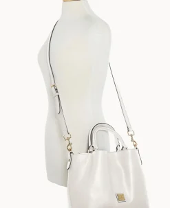 Dooney & Bourke The Saffiano Collection|Textured Leather<Saffiano Barlow Ecru