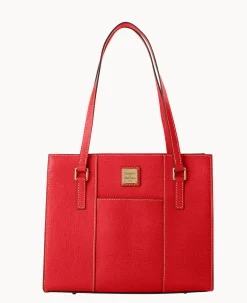 Dooney & Bourke The Saffiano Collection|Textured Leather<Saffiano Charlotte Tomato