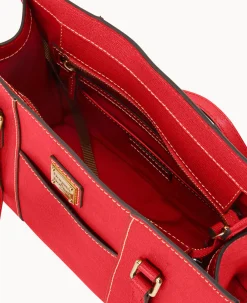 Dooney & Bourke The Saffiano Collection|Textured Leather<Saffiano Charlotte Tomato