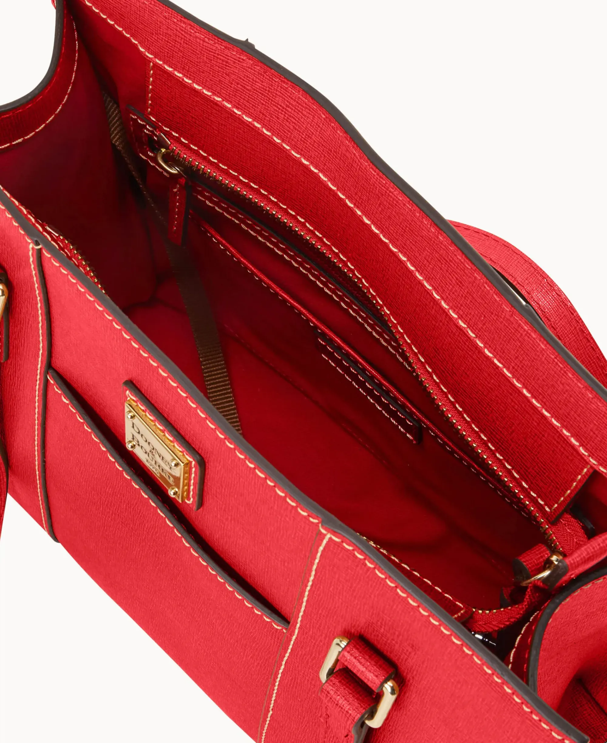 Dooney & Bourke The Saffiano Collection|Textured Leather<Saffiano Charlotte Tomato