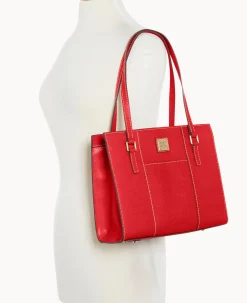 Dooney & Bourke The Saffiano Collection|Textured Leather<Saffiano Charlotte Tomato