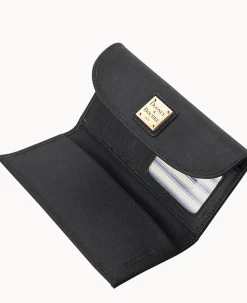 Dooney & Bourke The Saffiano Collection|Grab and Go<Saffiano Continental Clutch Black
