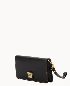 Dooney & Bourke The Saffiano Collection|Grab and Go<Saffiano Fey Phone Wristlet Black