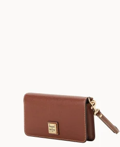 Dooney & Bourke The Saffiano Collection|Grab and Go<Saffiano Fey Phone Wristlet Amber