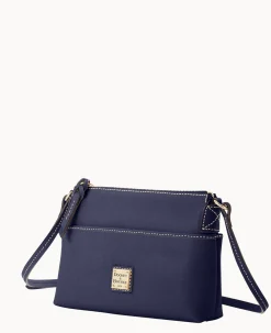 Dooney & Bourke The Saffiano Collection|Textured Leather<Saffiano Katie Crossbody Marine