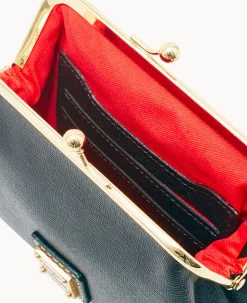Dooney & Bourke The Saffiano Collection|Grab and Go<Saffiano Large Framed Purse Black