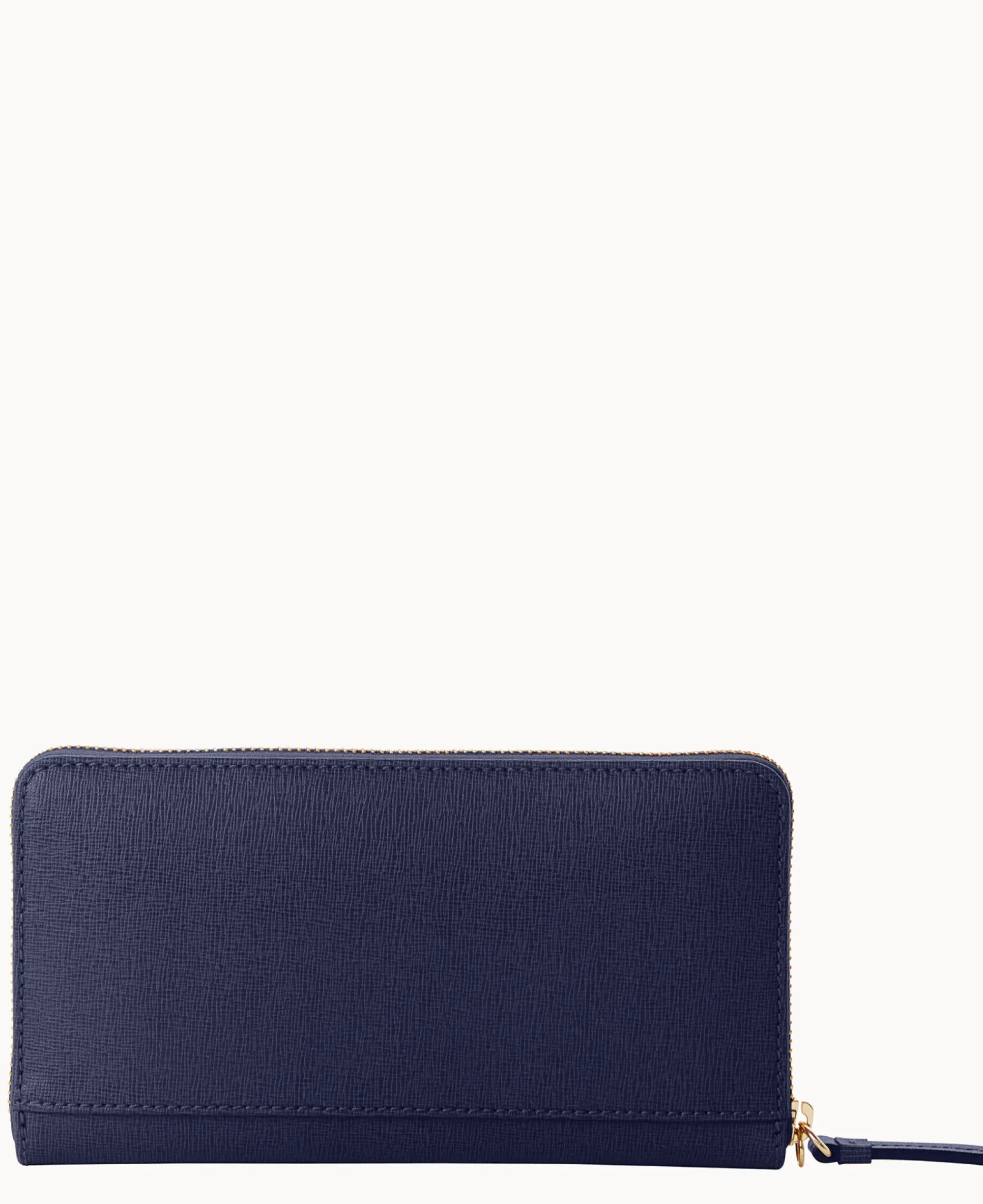 Dooney & Bourke The Saffiano Collection|Grab and Go<Saffiano Large Zip Around Wristlet Marine