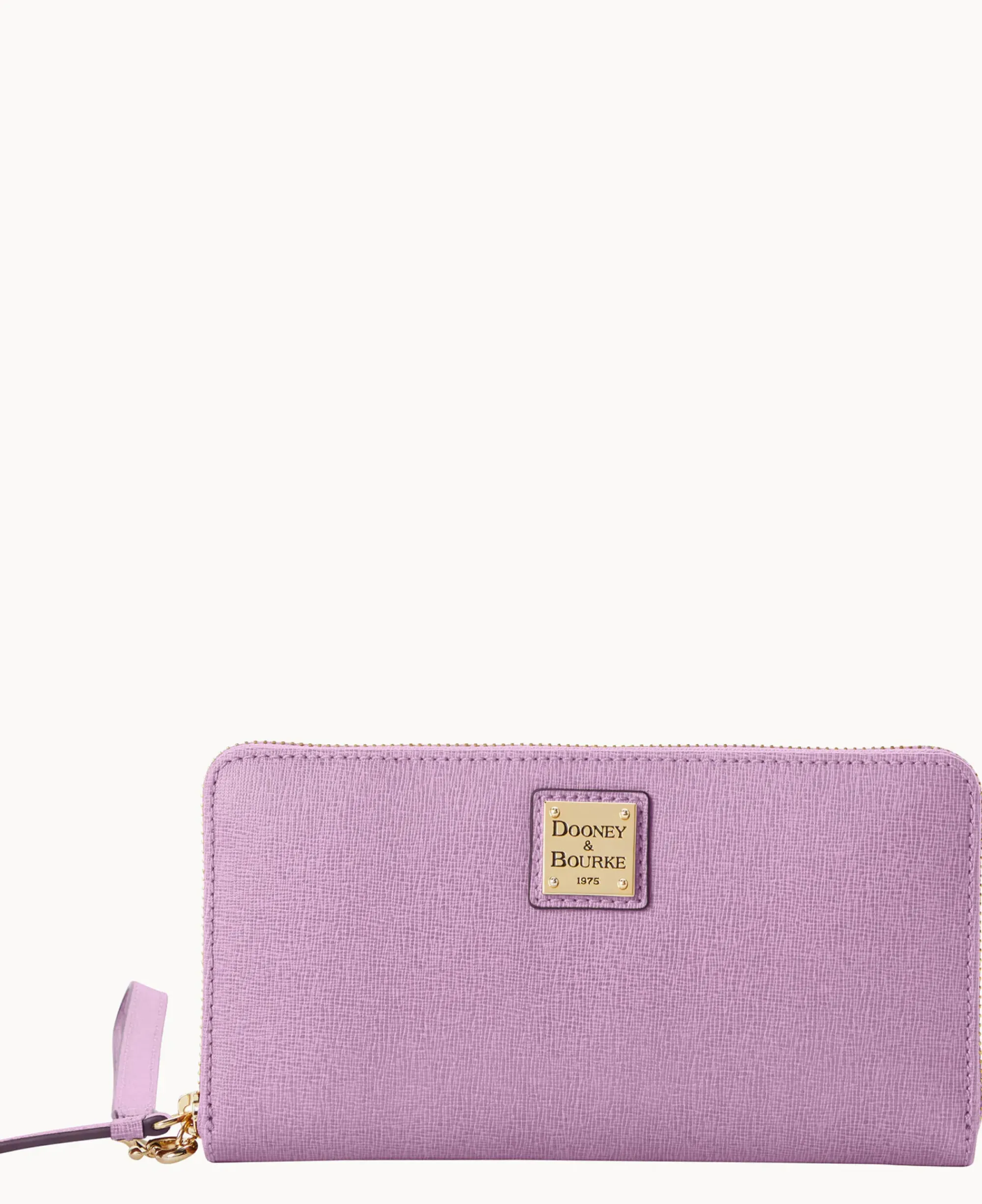 Dooney & Bourke The Saffiano Collection|Grab and Go<Saffiano Large Zip Around Wristlet Light Mauve