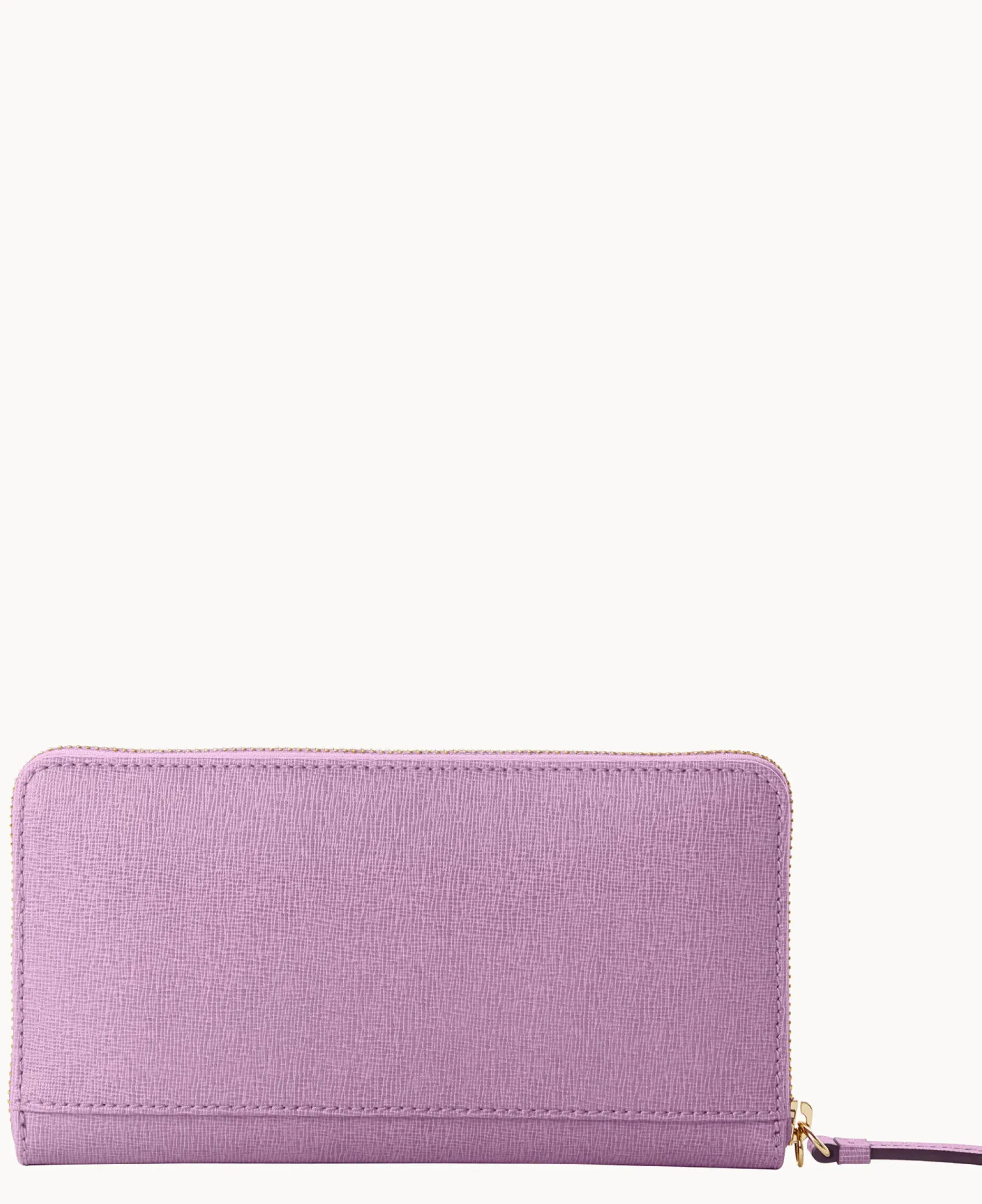 Dooney & Bourke The Saffiano Collection|Grab and Go<Saffiano Large Zip Around Wristlet Light Mauve