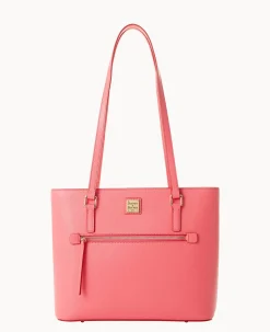 Dooney & Bourke The Saffiano Collection|Ready For the Getaway<Saffiano Shopper Bubble Gum
