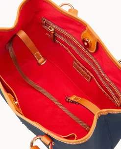 Dooney & Bourke Mini Bags<Saffiano Small Briana with Pouch Marine