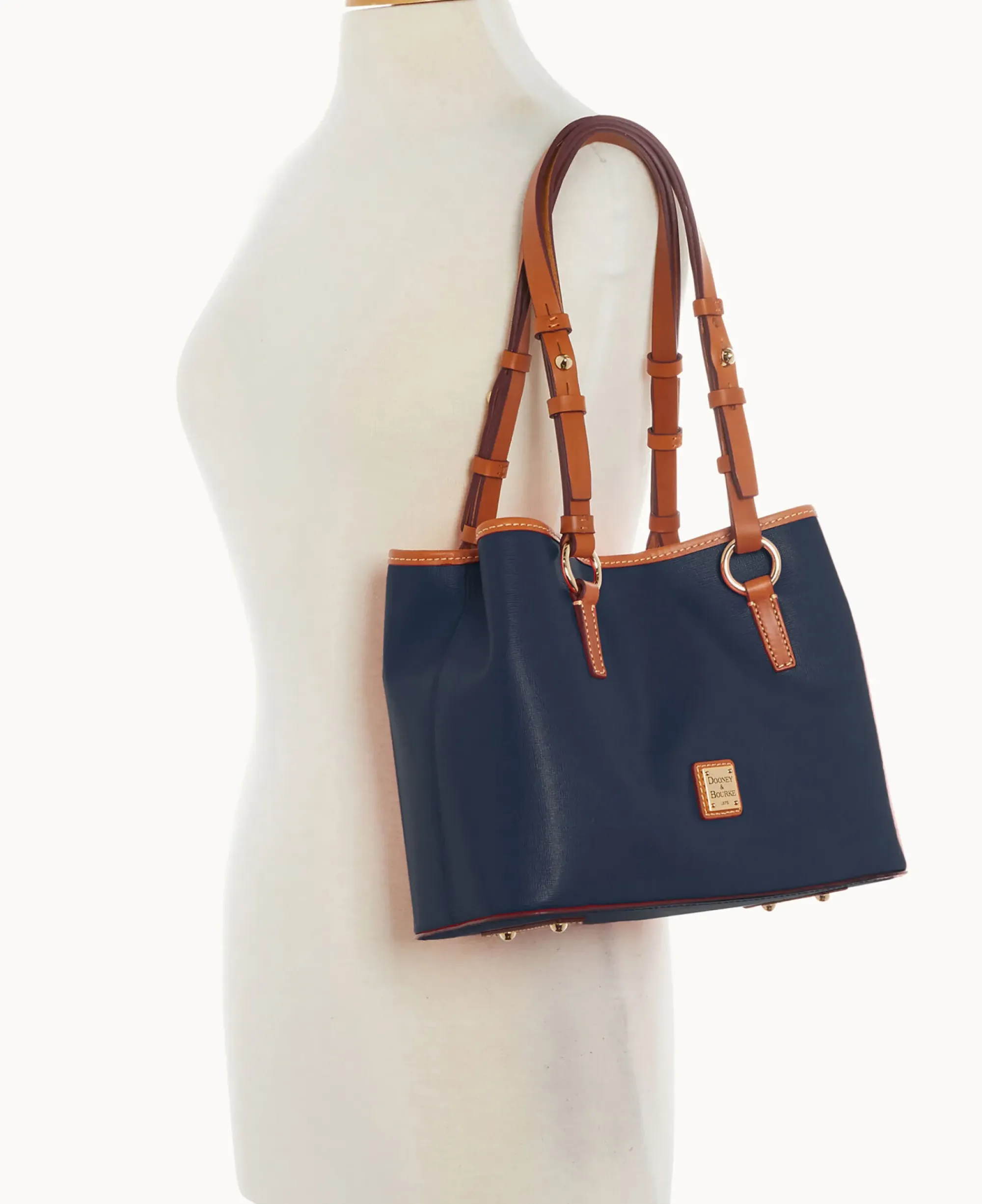 Dooney & Bourke Mini Bags<Saffiano Small Briana with Pouch Marine