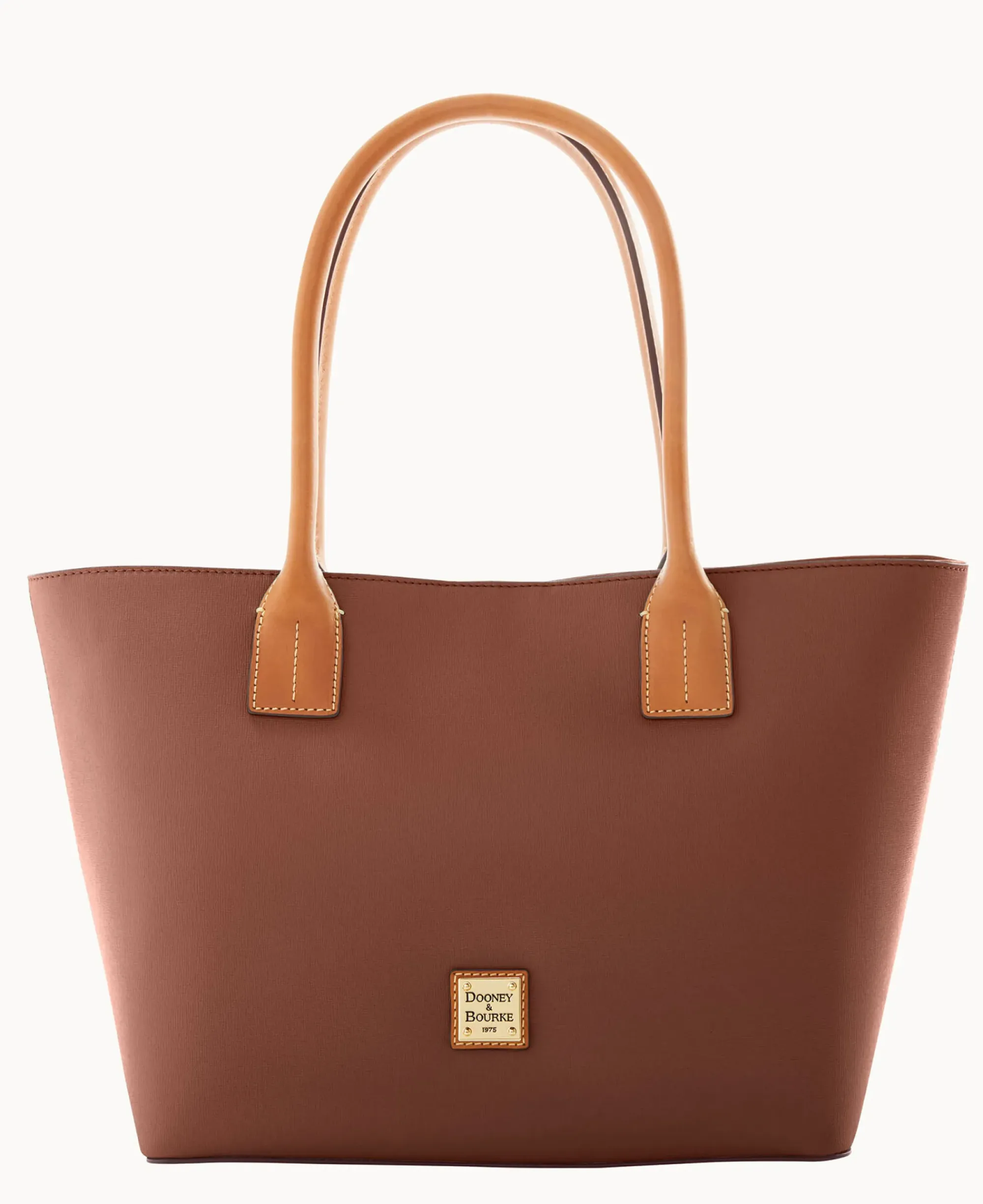 Dooney & Bourke The Saffiano Collection|Textured Leather<Saffiano Small Russel Amber