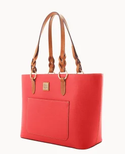 Dooney & Bourke The Saffiano Collection|Ready For the Getaway<Saffiano Tammy Tote Tomato