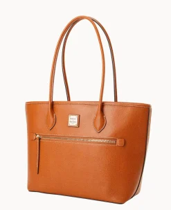 Dooney & Bourke The Saffiano Collection|Textured Leather<Saffiano Tote Natural