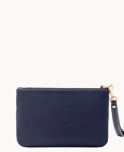 Dooney & Bourke The Saffiano Collection|Grab and Go<Saffiano Triple Zip Wristlet Marine