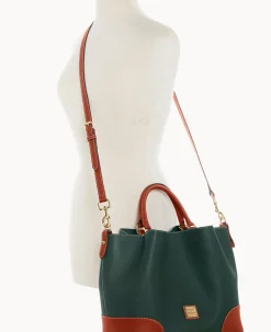 Dooney & Bourke Pebbled Leather|Shoulder Bags<Sorrento Large Barlow Ivy