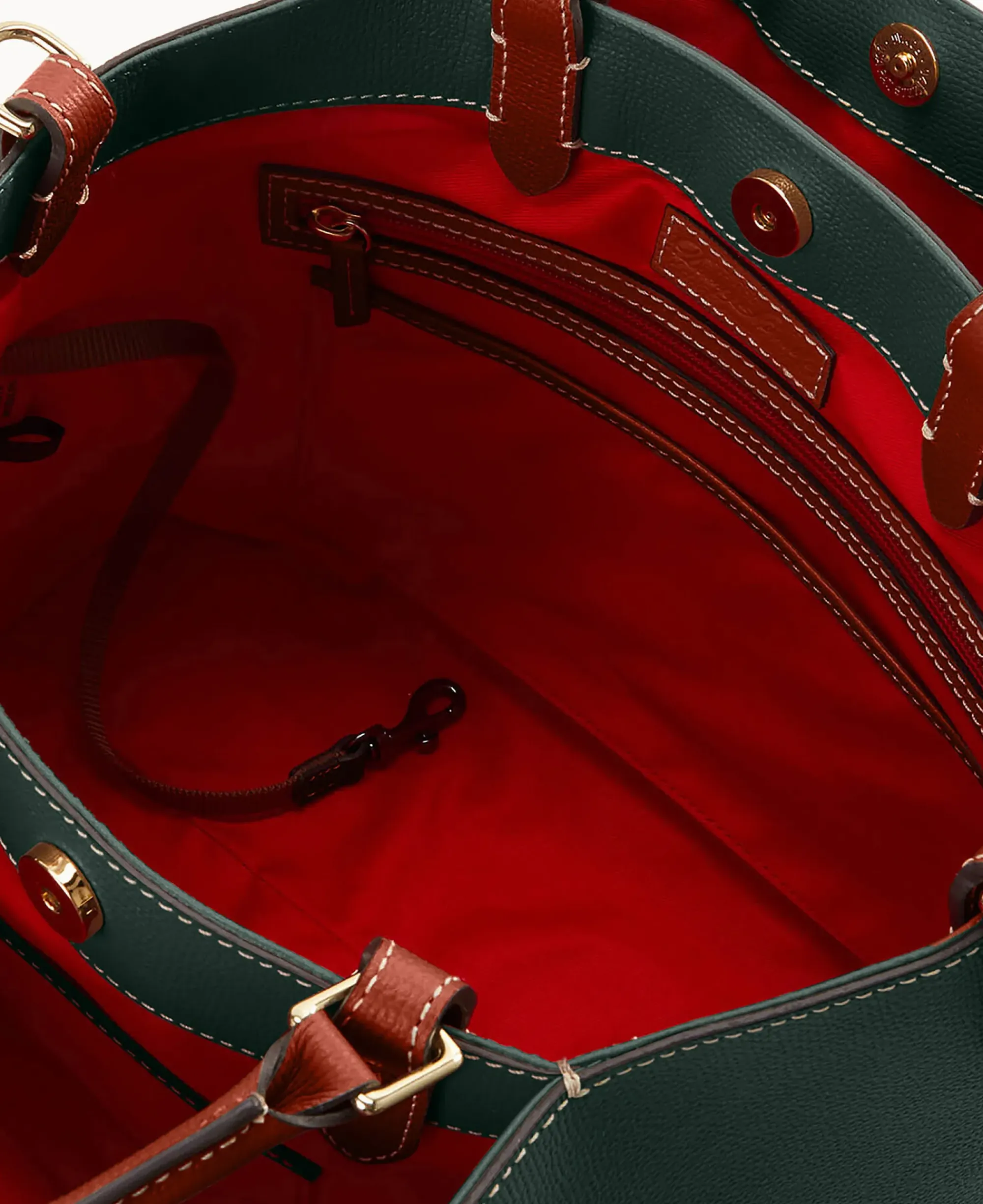 Dooney & Bourke Pebbled Leather|Shoulder Bags<Sorrento Large Barlow Ivy