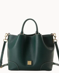 Dooney & Bourke Pebbled Leather|Shoulder Bags<Sorrento Large Barlow Ivy