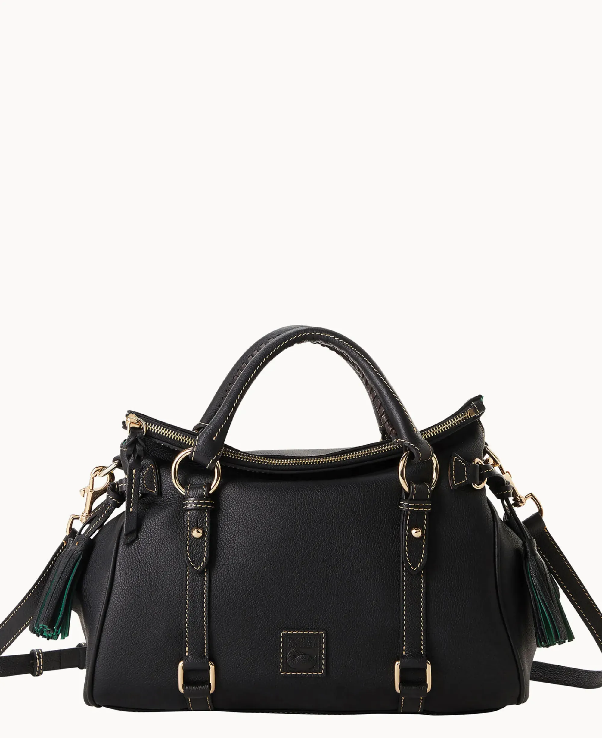 Dooney & Bourke The Pebble Grain Collection|Pebbled Leather<Sorrento Large Satchel Black