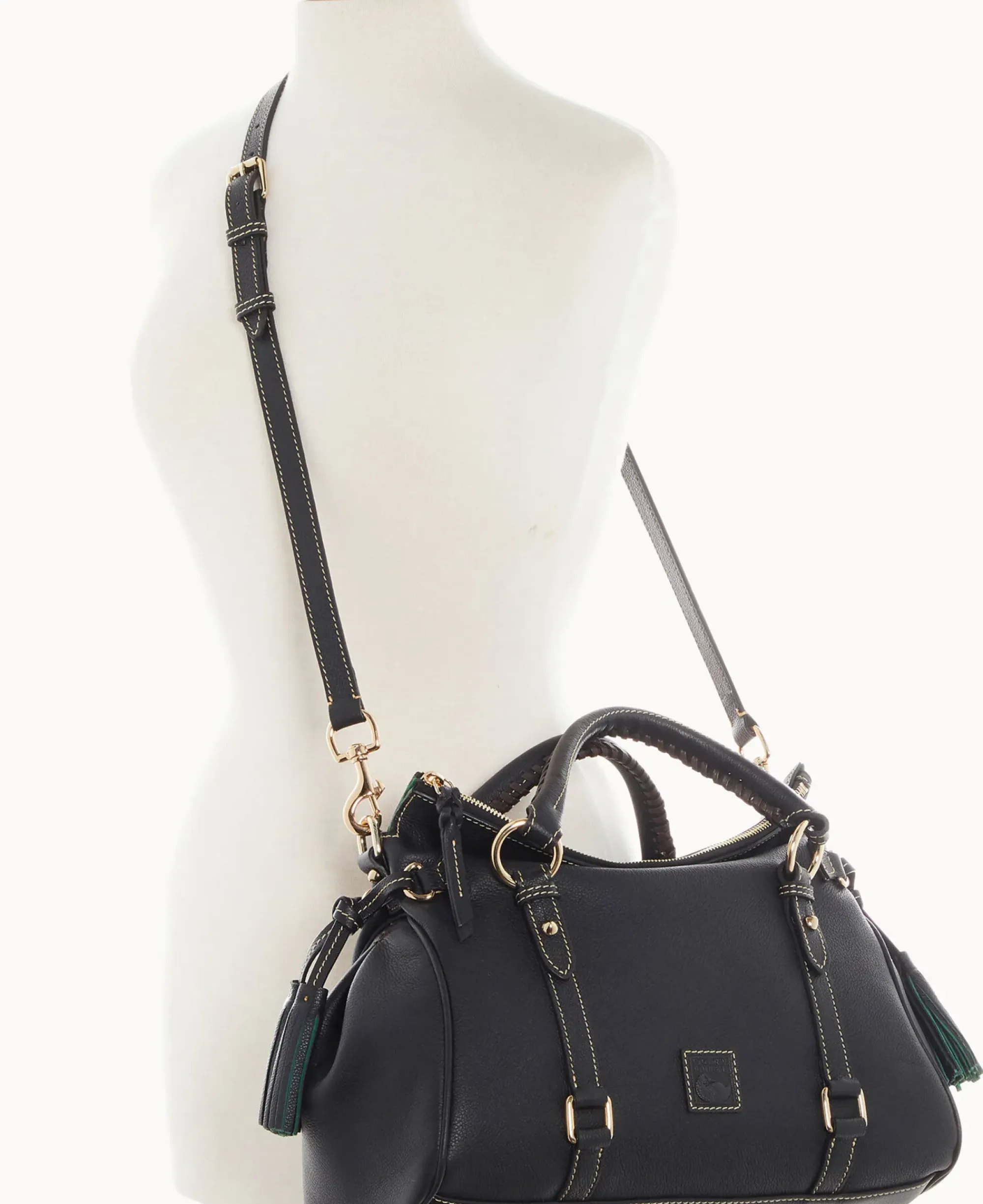 Dooney & Bourke The Pebble Grain Collection|Pebbled Leather<Sorrento Large Satchel Black