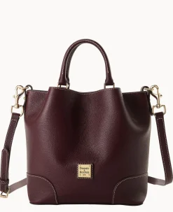 Dooney & Bourke Pebbled Leather|Mini Bags<Sorrento Small Barlow Plum