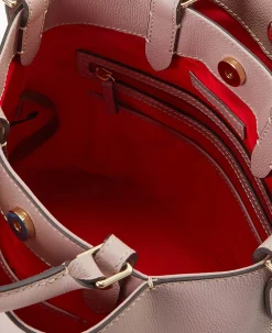 Dooney & Bourke Pebbled Leather|Mini Bags<Sorrento Small Barlow Mushroom