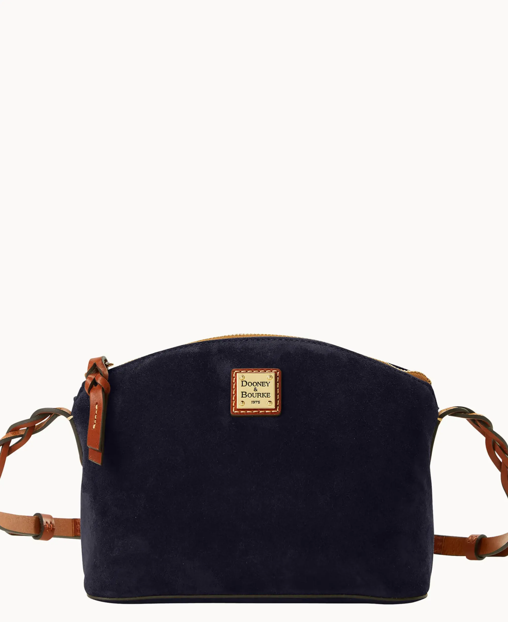 Dooney & Bourke Textured Leather|Mini Bags<Suede Penny Crossbody Navy