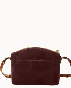 Dooney & Bourke Textured Leather|Mini Bags<Suede Penny Crossbody Wine