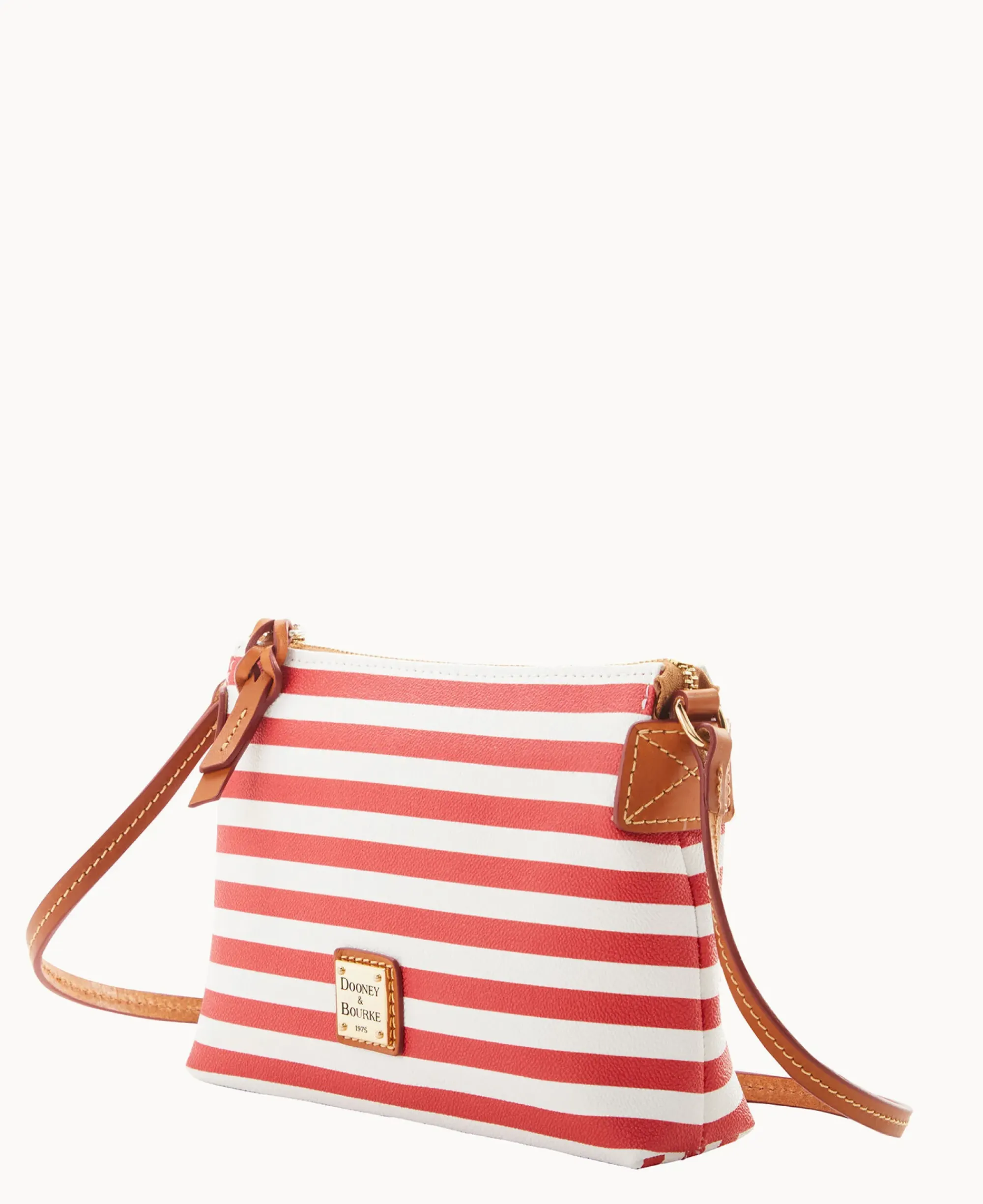 Dooney & Bourke Spring Style|Mini Bags<Sullivan Coated Cotton Crossbody Pouchette Red