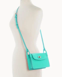 Dooney & Bourke Spring Style|Smooth Leather<Sweety Leather Pinky Bag Aqua