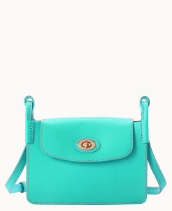 Dooney & Bourke Spring Style|Smooth Leather<Sweety Leather Pinky Bag Aqua