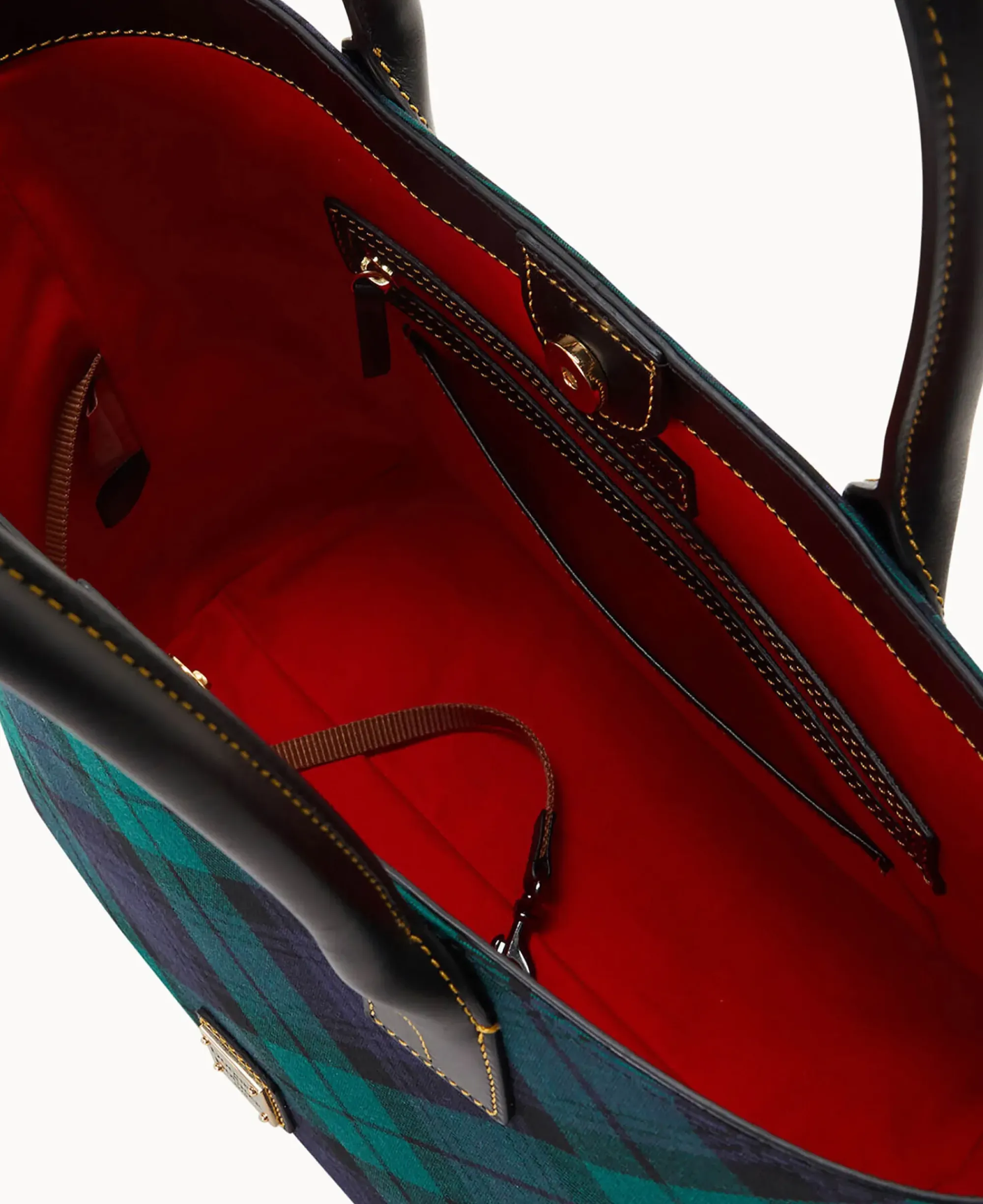 Dooney & Bourke Printed Fabric|Mini Bags<Tartan Small Russel Navy