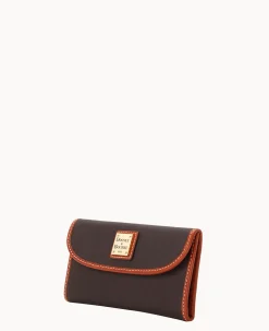 Dooney & Bourke Grab and Go|Clutches<Torino Continental Clutch Brown
