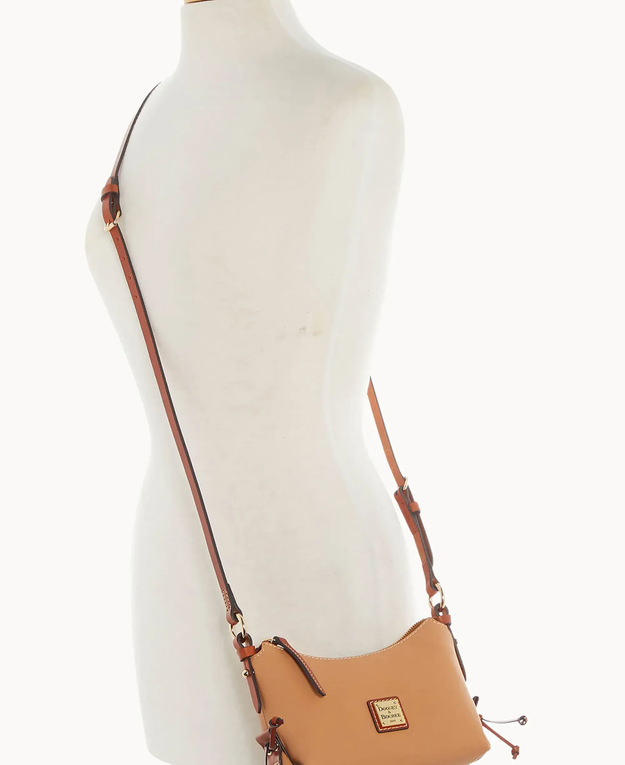Dooney & Bourke Textured Leather|Mini Bags<Torino Crossbody 20 Desert