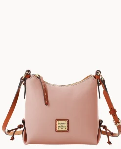 Dooney & Bourke Textured Leather|Mini Bags<Torino N S Crossbody 20 Dusty Rose