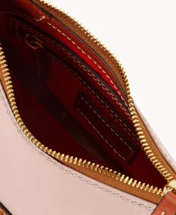 Dooney & Bourke Textured Leather|Mini Bags<Torino N S Crossbody 20 Dusty Rose