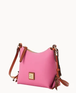 Dooney & Bourke Textured Leather|Mini Bags<Torino N S Crossbody 20 Light Pink