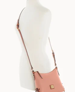 Dooney & Bourke Textured Leather|Mini Bags<Torino N S Crossbody 24 Dusty Rose