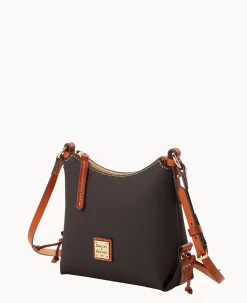 Dooney & Bourke Textured Leather|Mini Bags<Torino N S Crossbody 20 Brown