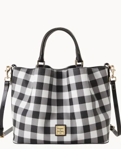 Dooney & Bourke Printed Fabric|Shoulder Bags<Tucker Brenna Black