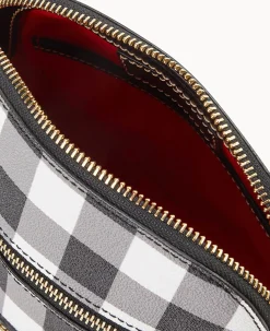 Dooney & Bourke Printed Fabric|Mini Bags<Tucker Domed Crossbody Black