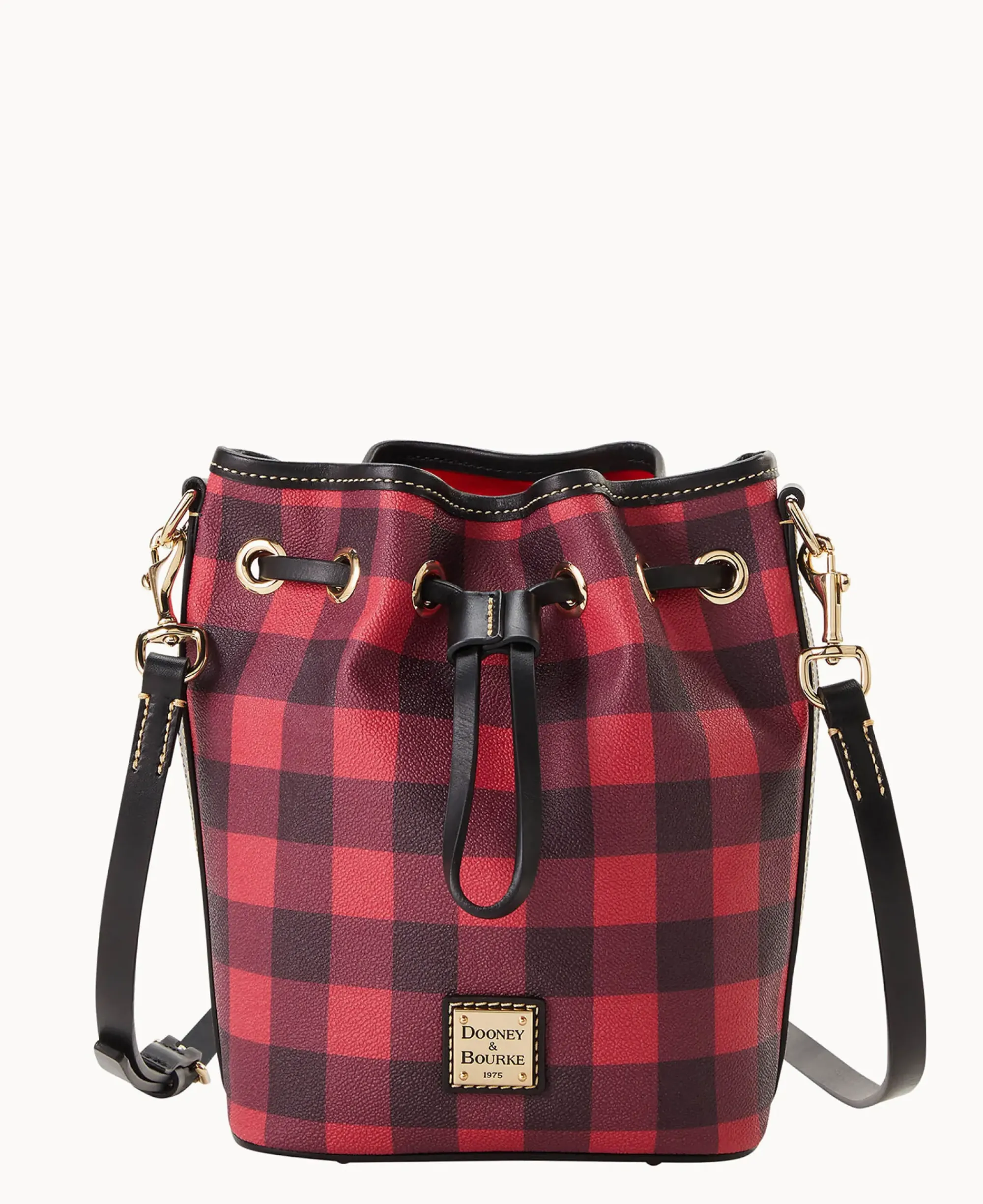 Dooney & Bourke Printed Fabric|Mini Bags<Tucker Small Drawstring Red