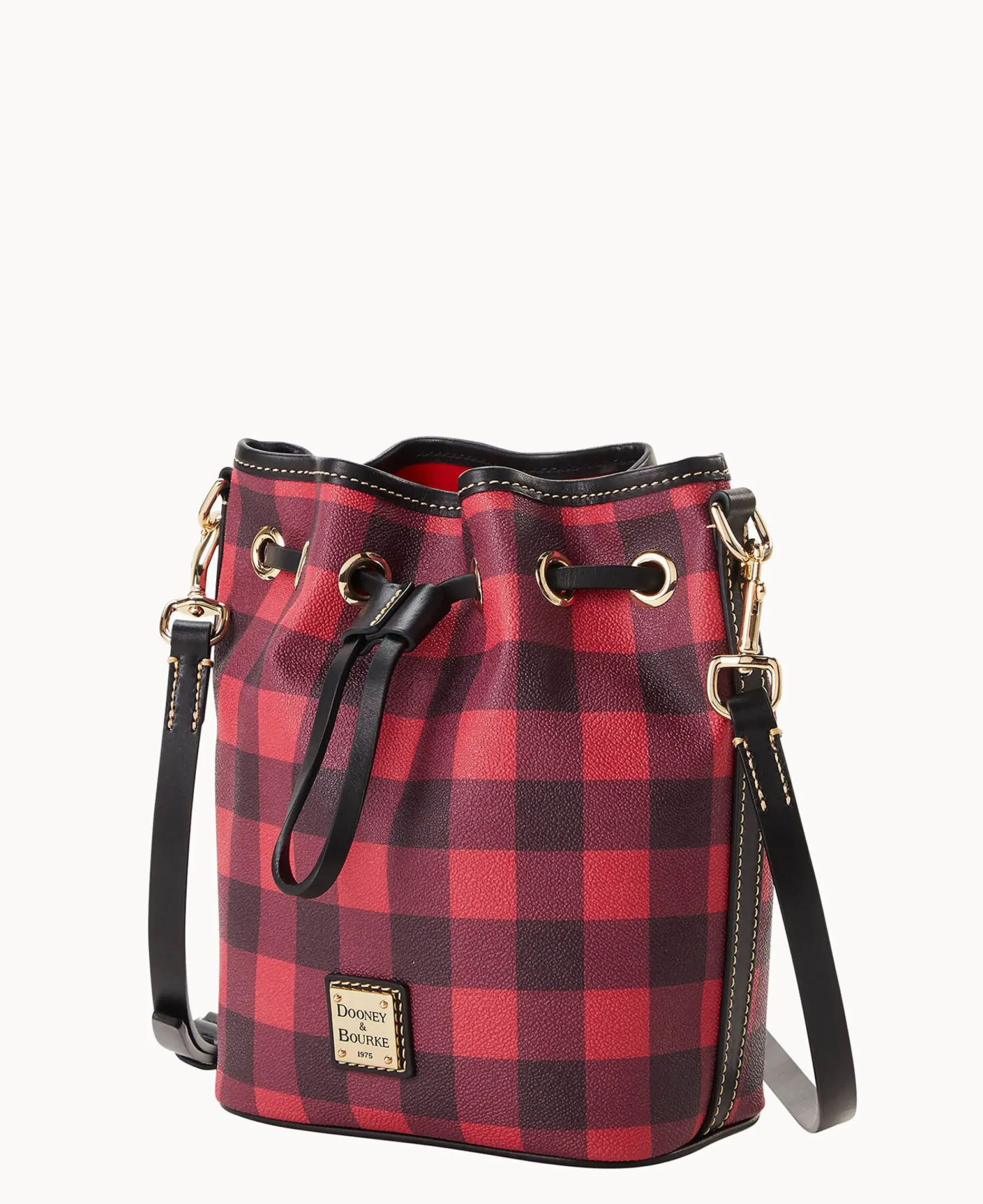 Dooney & Bourke Printed Fabric|Mini Bags<Tucker Small Drawstring Red