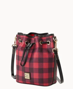 Dooney & Bourke Printed Fabric|Mini Bags<Tucker Small Drawstring Red