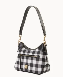 Dooney & Bourke Printed Fabric|Mini Bags<Tucker Small Hobo Black