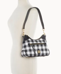 Dooney & Bourke Printed Fabric|Mini Bags<Tucker Small Hobo Black
