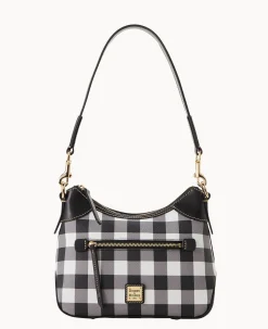 Dooney & Bourke Printed Fabric|Mini Bags<Tucker Small Hobo Black
